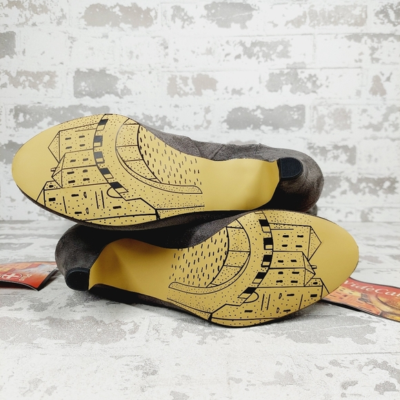 NEW Bella Vita Womens Troy II Plus Wide Calf Buckle Knee-High Boots D615 - Picture 8 of 11